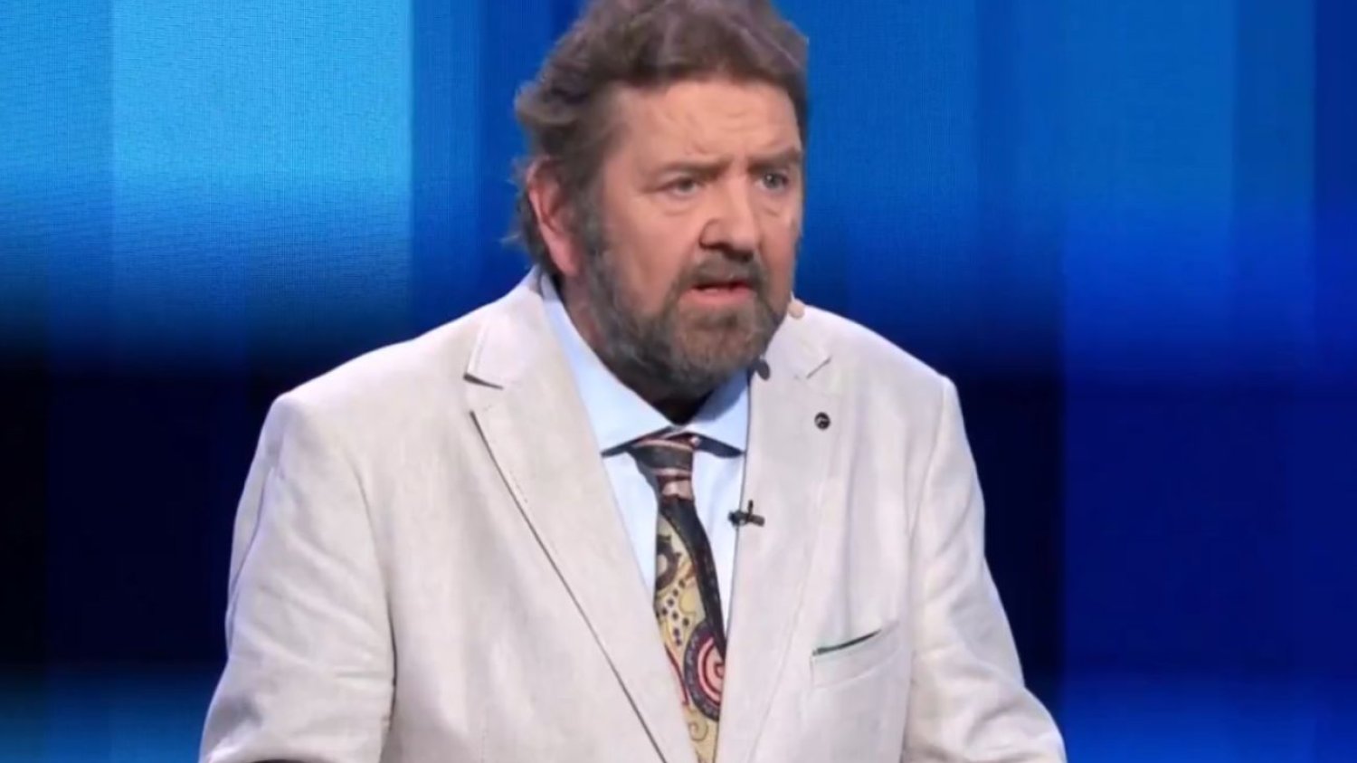 Żółtek skradł show w debacie TVP. Nagle zwrócił się do żony