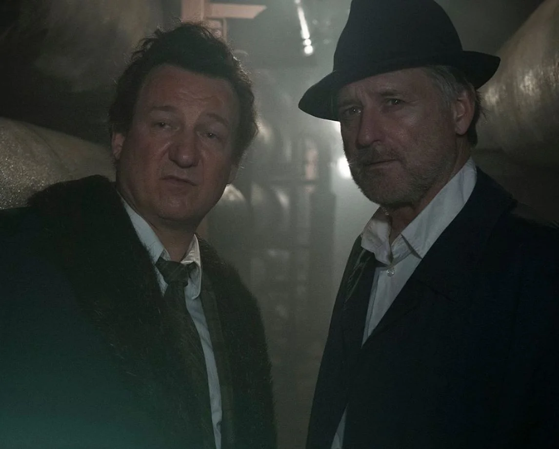 Robert Więckiewicz i Bill Pullman w „Ukrytej Grze”.