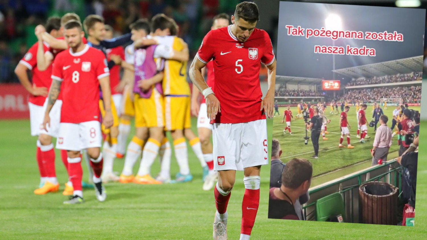 Blamaż Polaków w meczu z Mołdawią. Tak kibice "pożegnali" piłkarzy z trybun