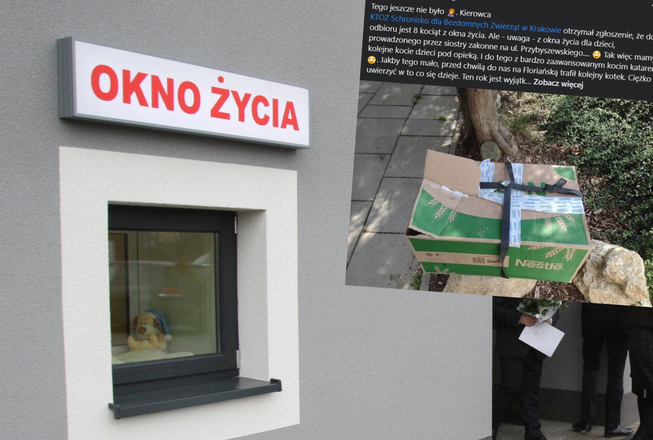 Okno życia w Krakowie. Zakonnice usłyszały alarm. "Tego jeszcze nie było".