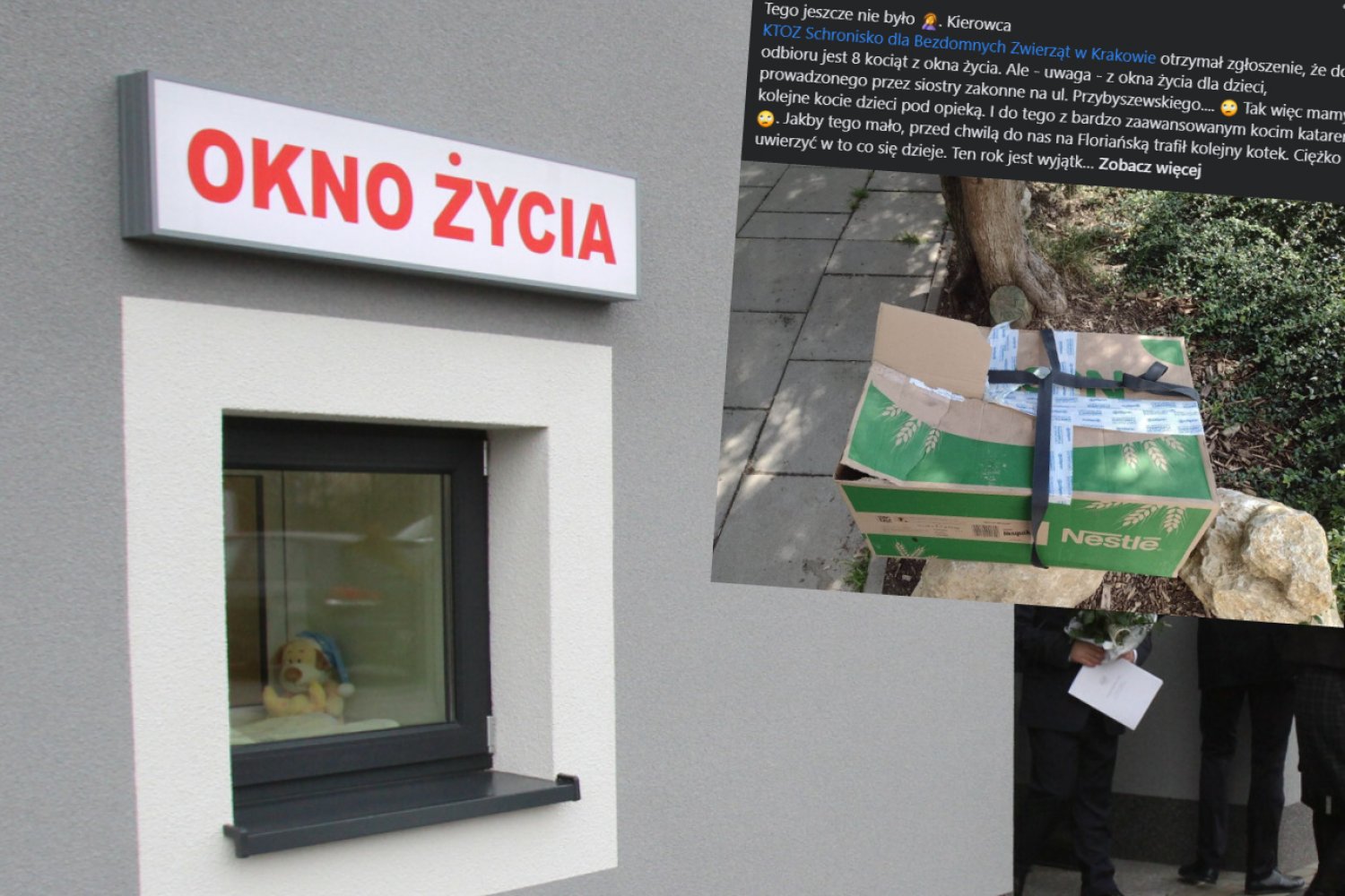 Okno życia w Krakowie. Zakonnice usłyszały alarm. "Tego jeszcze nie było".