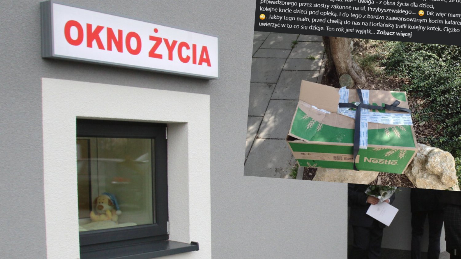 Okno życia w Krakowie. Zakonnice usłyszały alarm. "Tego jeszcze nie było".