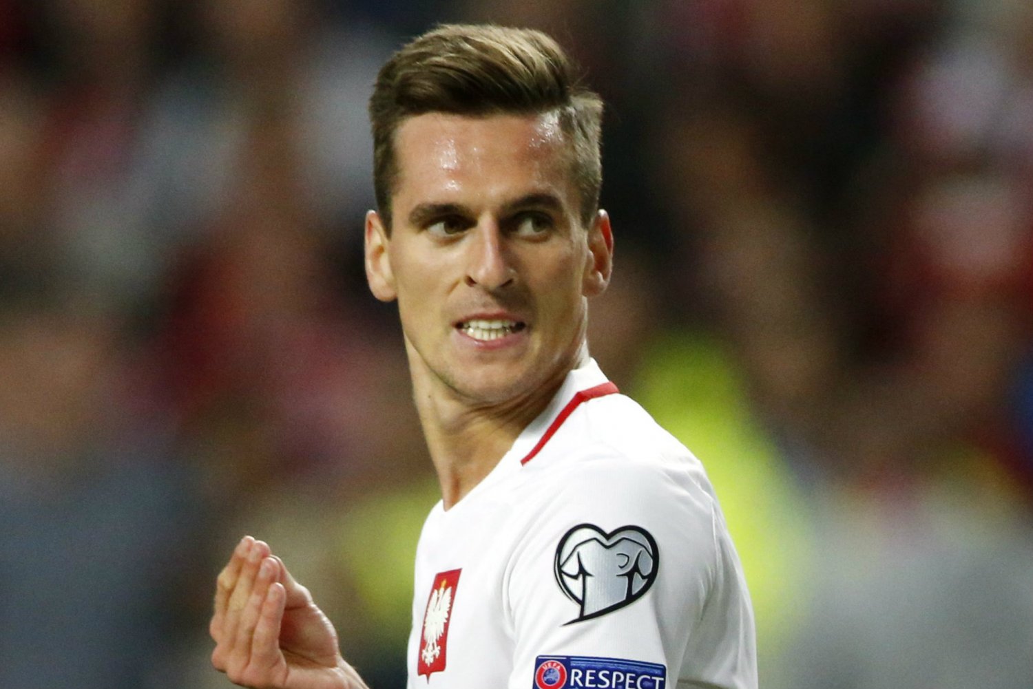 Arkadiusz Milik nie strzelił żadnego gola w meczu z Senegalem.