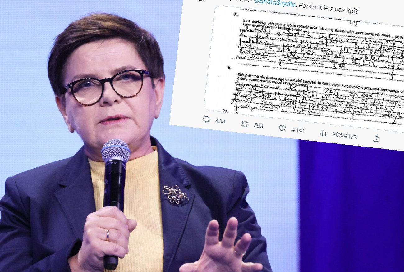 Co chce ukryć Beata Szydło? Jej oświadczenie właśnie staje się hitem sieci.