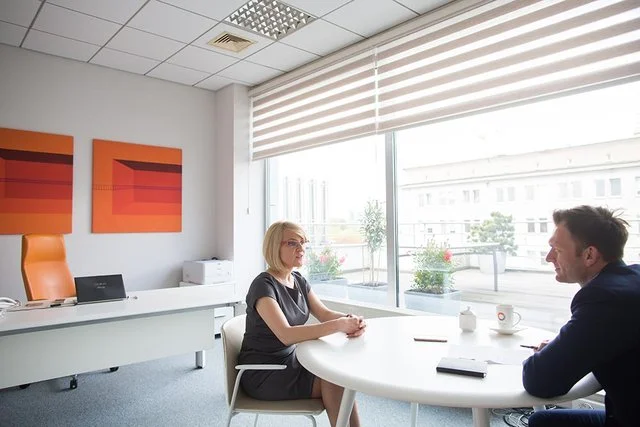 Prezes zarządu Macrologic Barbara Skrzecz-Mozdyniewicz w rozmowie z Tomaszem Machałą