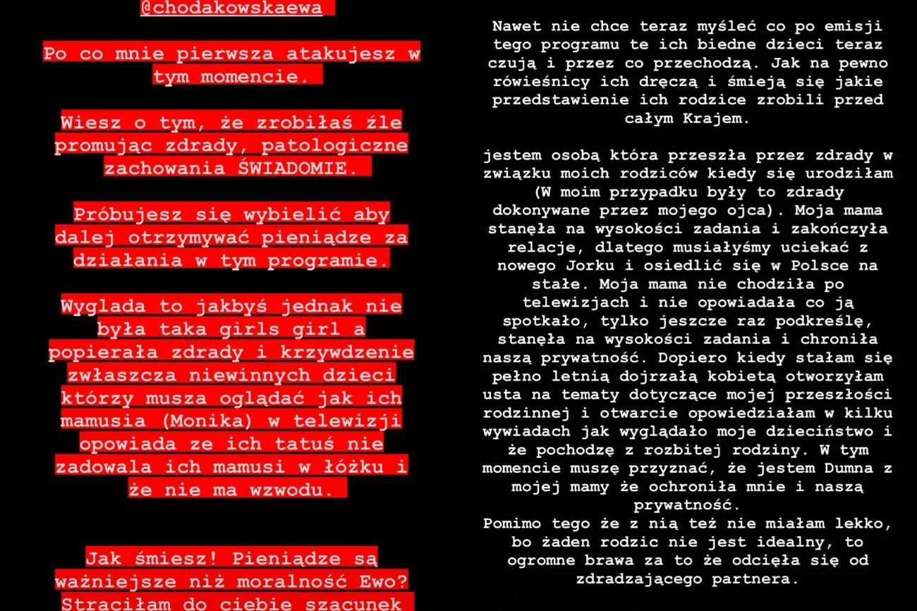 Afera z Derpienski i uczestnikami show "Razem odNowa". Celebrytka tłumaczy się