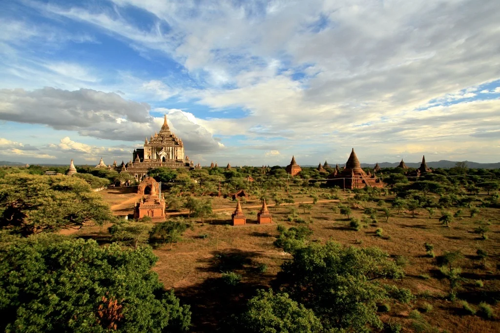Stupy w Bagan/Birma