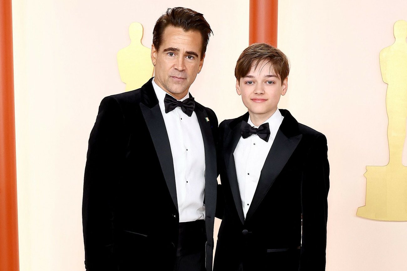 Oscary 2023: Syn Bachledy-Curuś i Colina Farrella na szampańskim dywanie