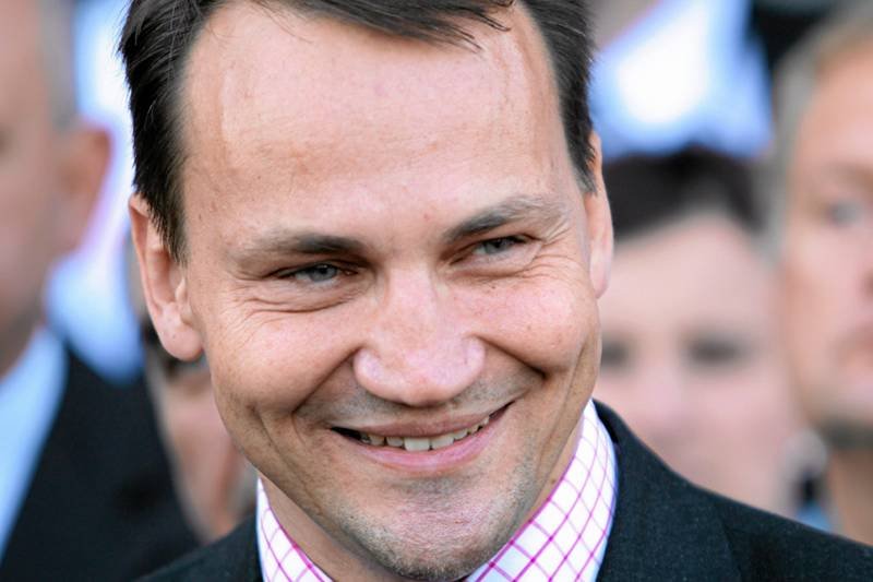 Minister spraw zagranicznych Radosław Sikorski