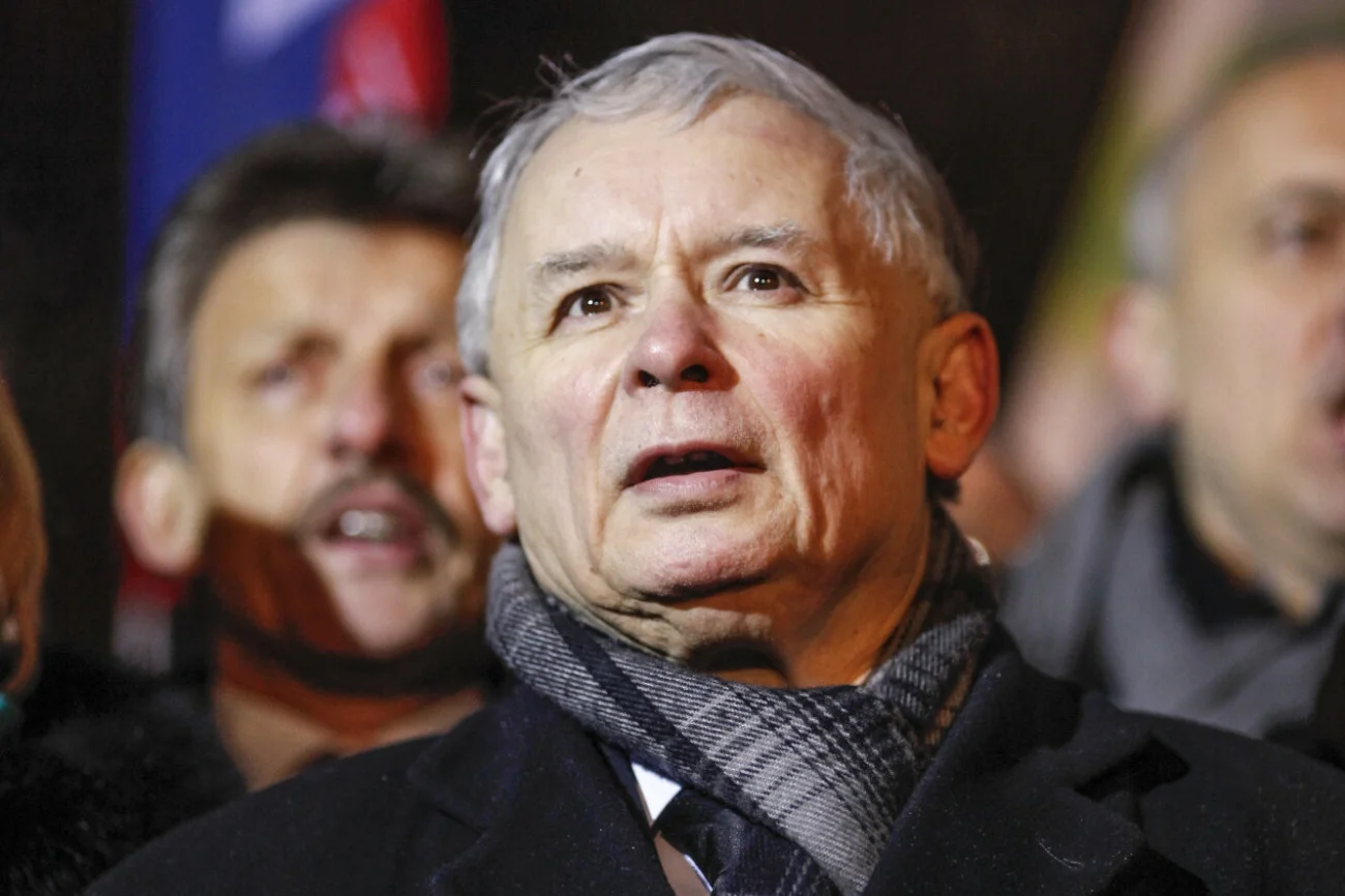 Jarosław Kaczyński stan wojenny Prezes PiS Jarosław Kaczyński