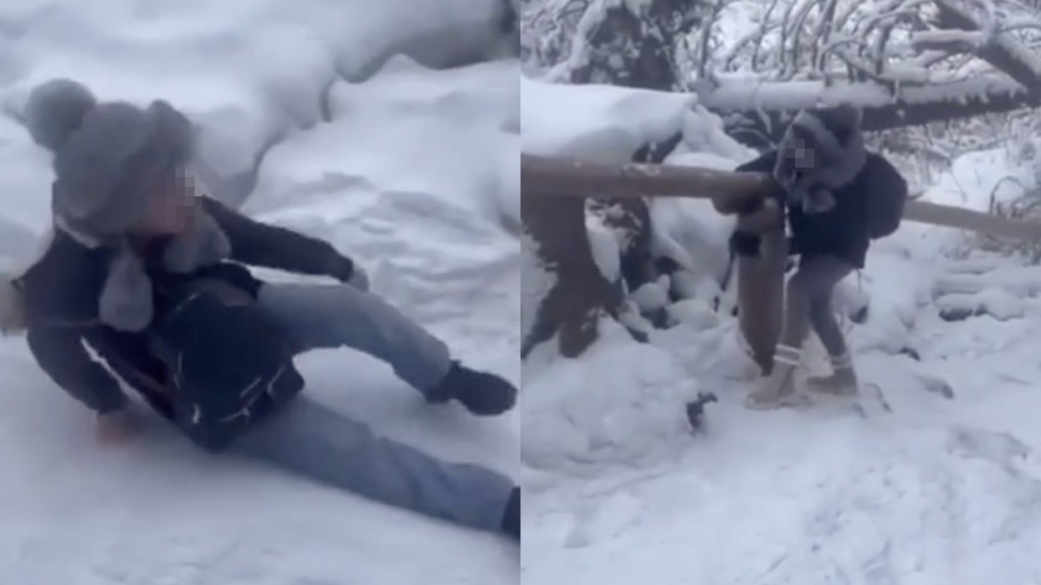 Turyści próbowali zdobyć Morskie Oko. Wideo stało się hitem sieci. Turyści próbowali zdobyć Morskie Oko. Wideo stało się hitem sieci.