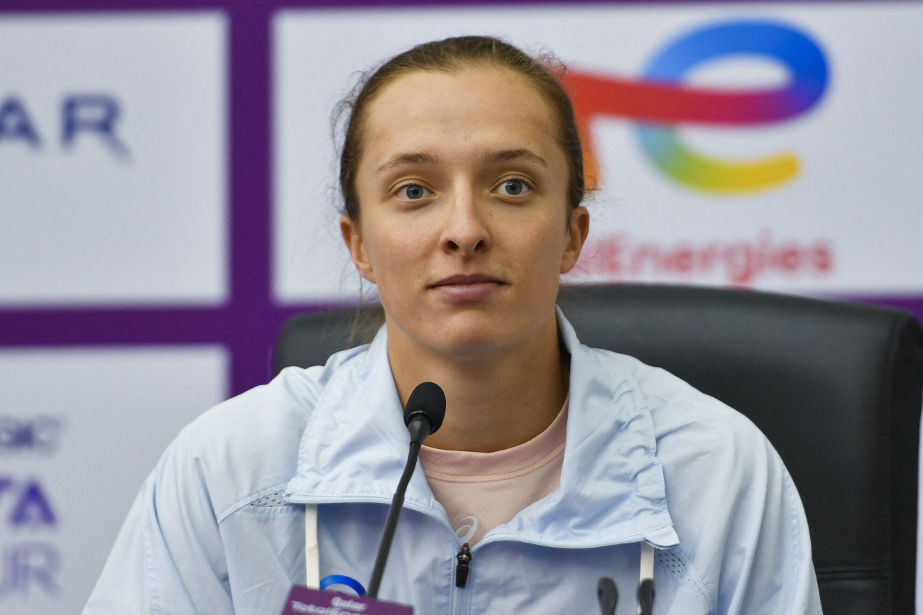 Iga Świątek była nieco zaskoczona pytaniem, które otrzymała podczas konferencji w Dubaju.