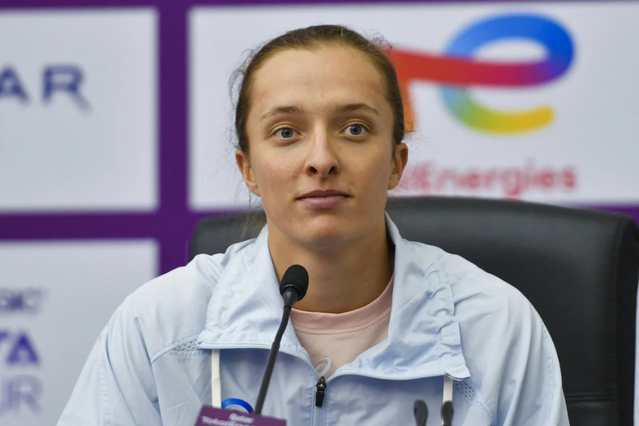 Iga Świątek była nieco zaskoczona pytaniem, które otrzymała podczas konferencji w Dubaju.