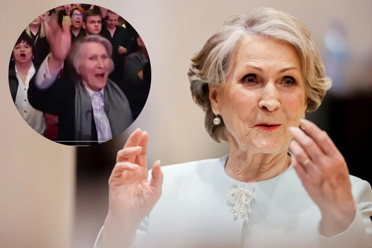 Tak Santor bawiła się na koncercie Lady Pank.