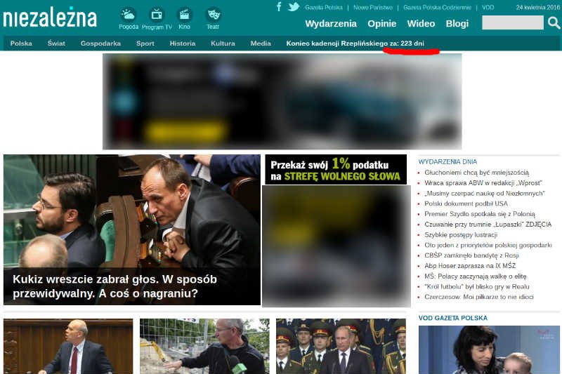 Niezależna.pl odlicza dni do końca kadencji prof. Rzeplińskiego.