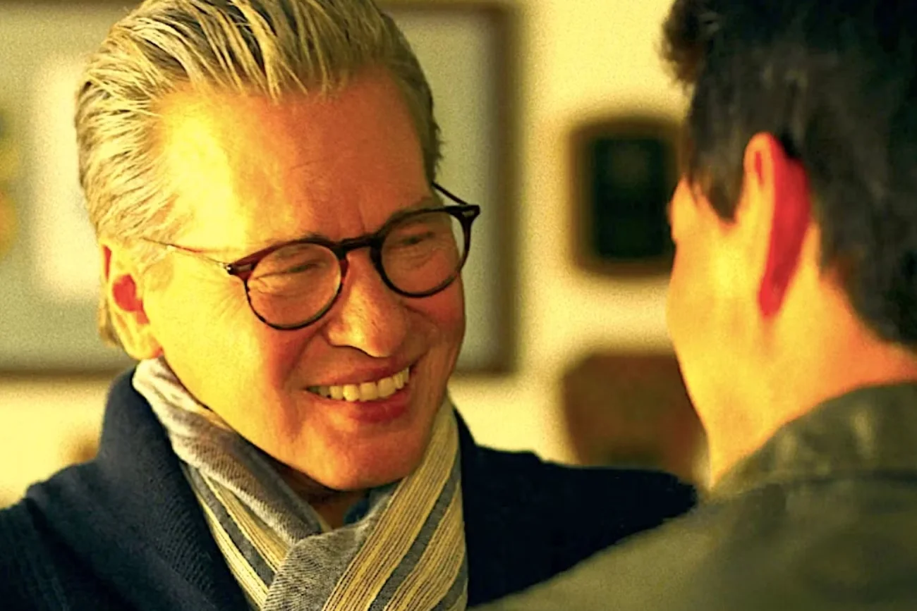 Val Kilmer i Tom Cruise w filmie "Top Gun: Maverick".