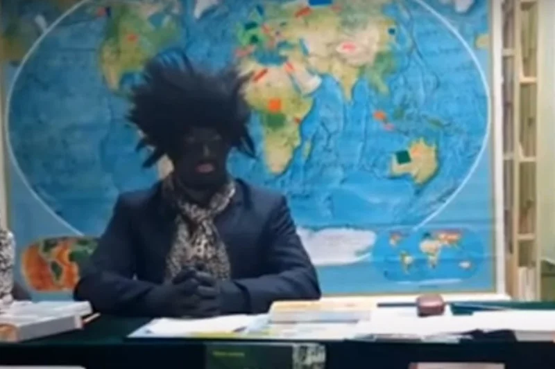 W bibliotece w Mławie miał miejsce dość specyficzny performance.