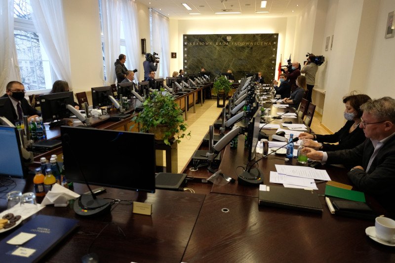 KRS podczas posiedzenia i wyboru nowego przewodniczącego