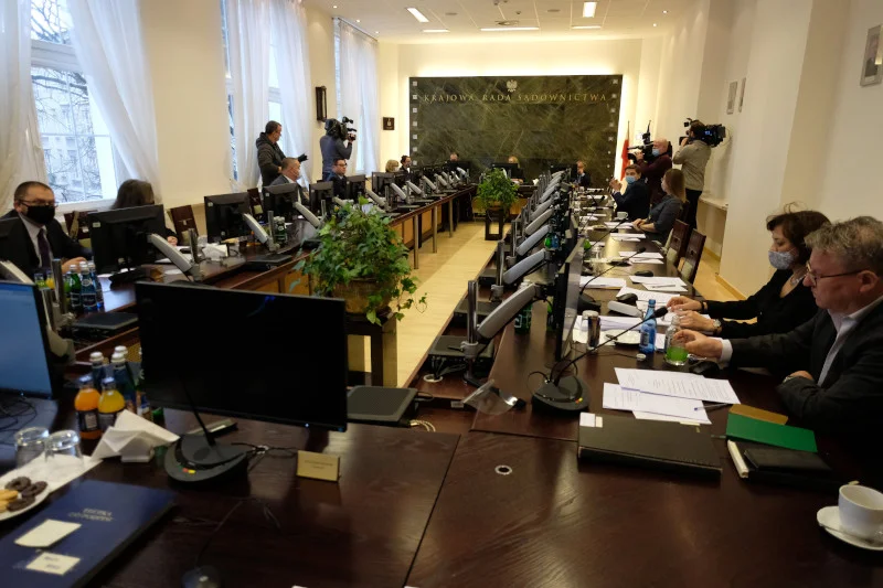 KRS podczas posiedzenia i wyboru nowego przewodniczącego