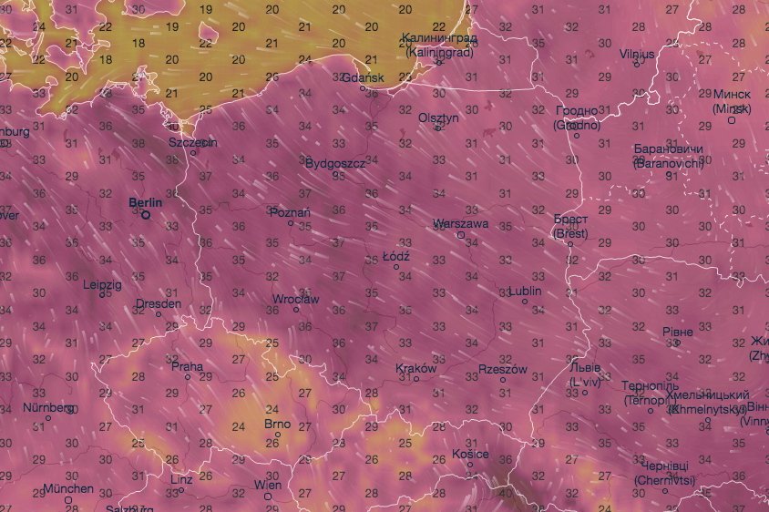 Upały w Polsce potrwają co najmniej tydzień.