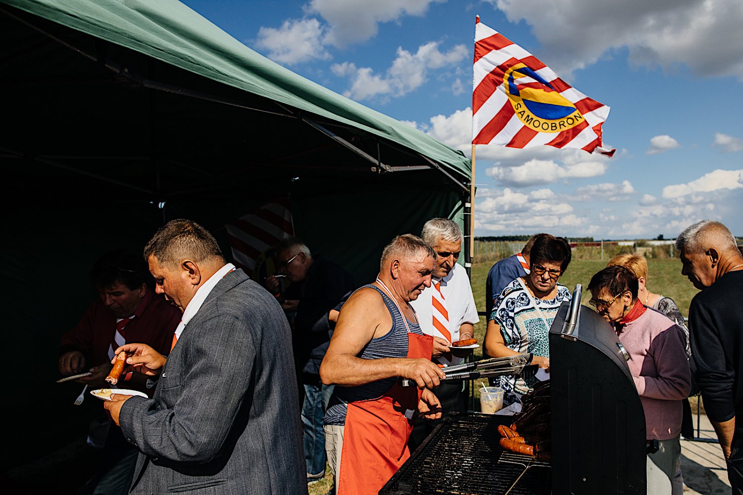 W Borkach-Kosach odbył się piknik z okazji XX. rocznicy blokad rolniczych.