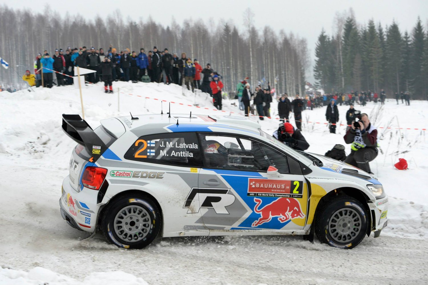 Jari-Matti Latvala, zwycięzca Rajdu Szwecji 2014