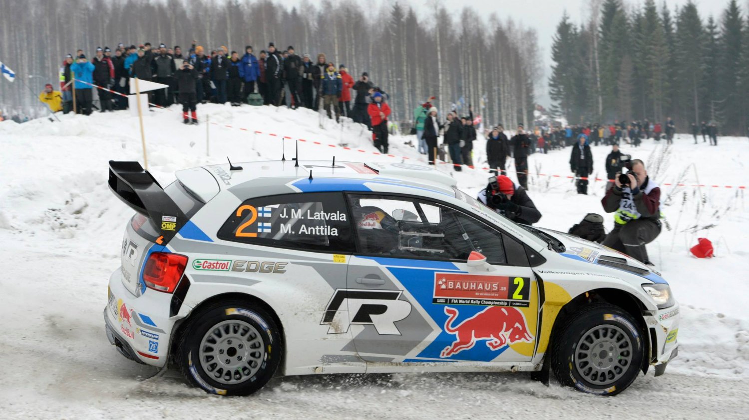 Jari-Matti Latvala, zwycięzca Rajdu Szwecji 2014