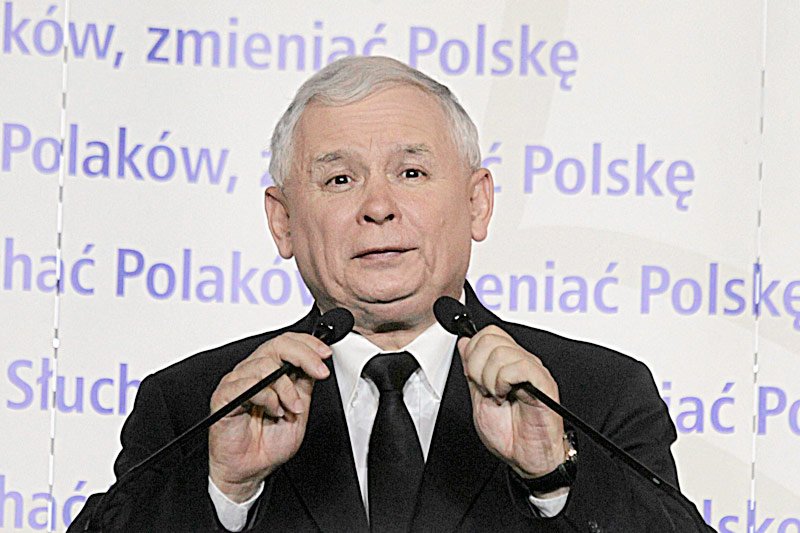 Jarosław Kaczyński mówił w Szczeinie.
