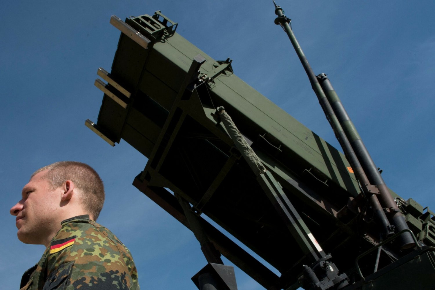 Niemiecki system Patriot jest już w Ukrainie.