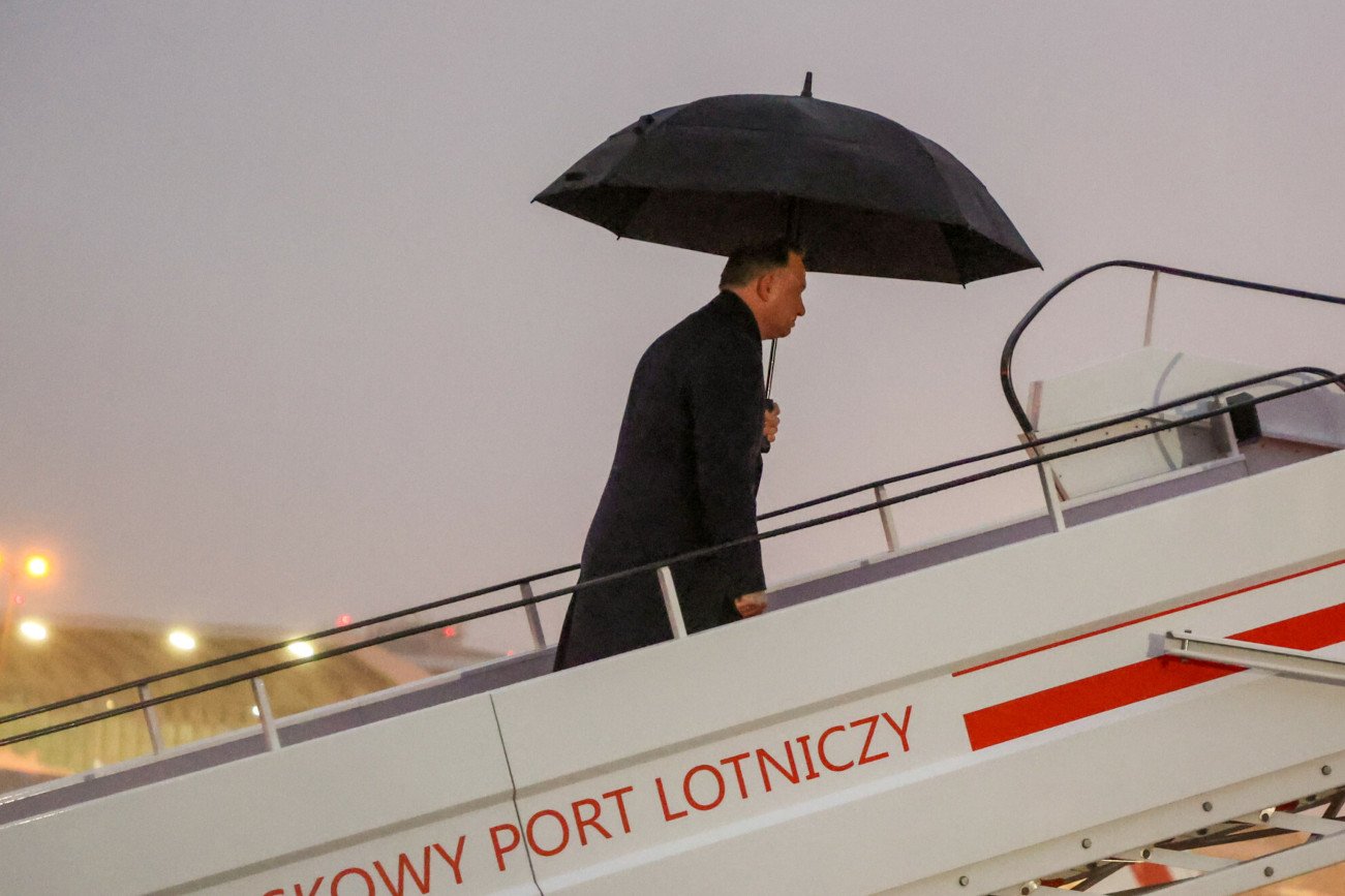 Odwołano wizytę prezydenta w Korei Południowej. Powodem nadchodzący tajfun