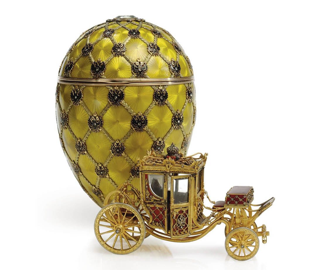 Jajko Faberge koronacyjne z 1897 roku.