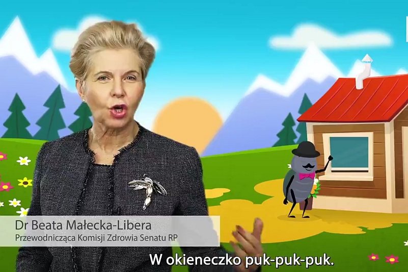 Senat przygotował spot promujący szczepienia przeciw COVID-19. Niestety, produkcja ta przede wszystkim ośmiesza izbę wyższą.