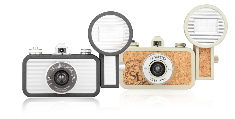 Aparaty typu Lomo z limitowanej kolekcji La Sardina