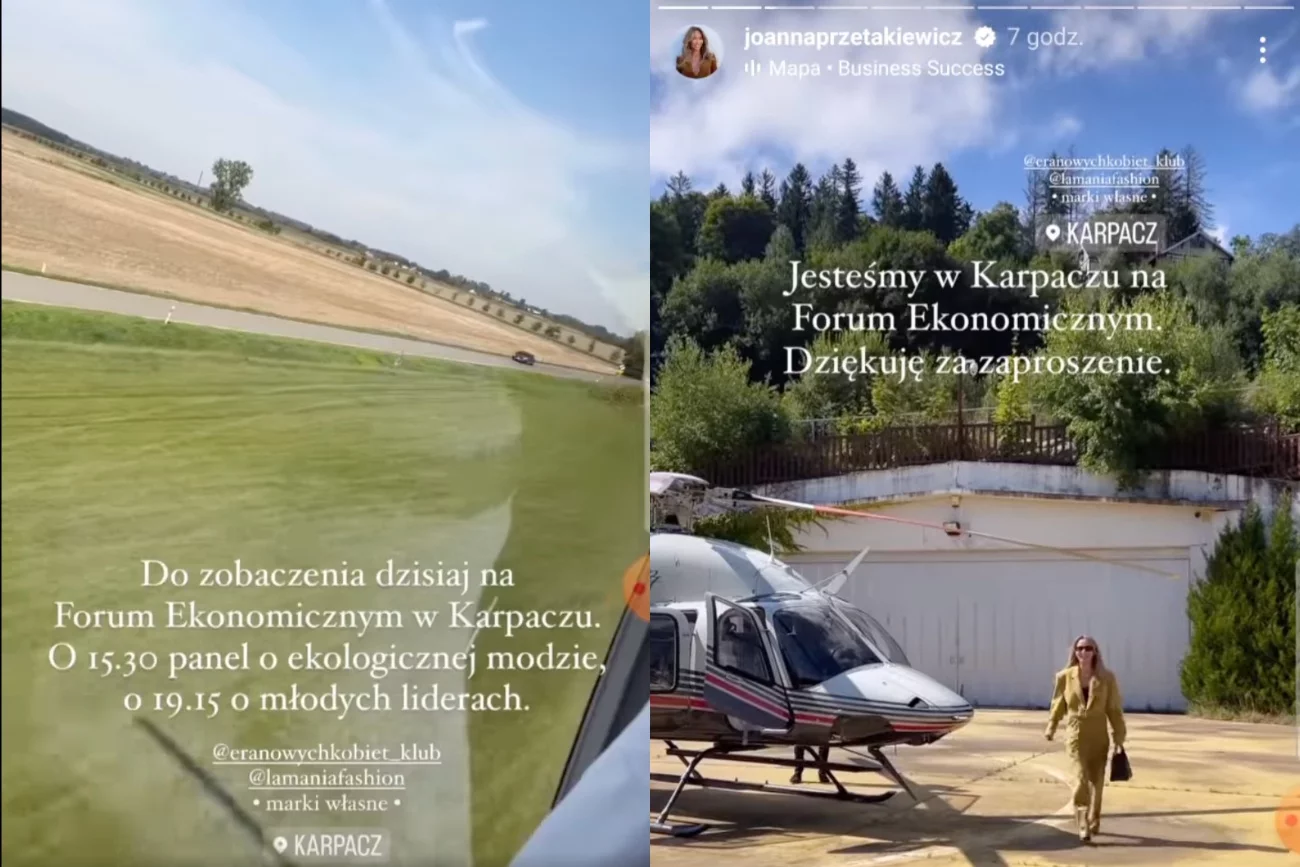 Korwin-Piotrowska uderza w Przetakiewicz. Poszło o lot helikopterem