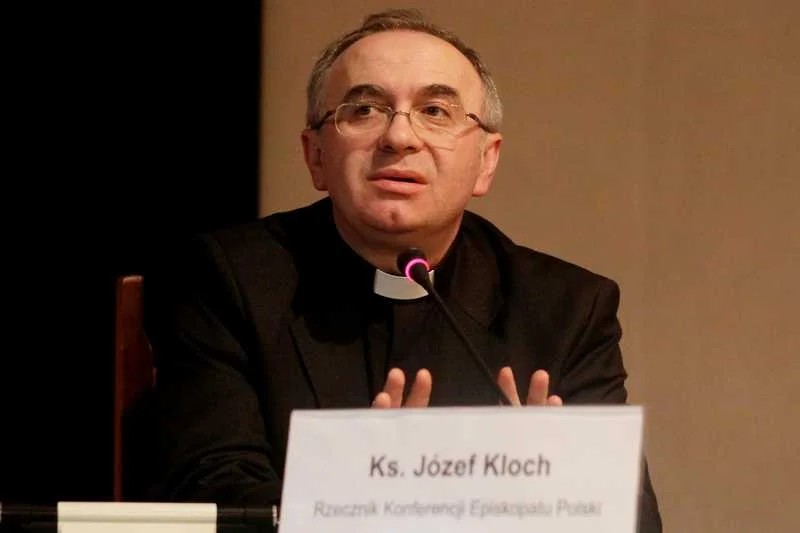Ks. dr Józef Kloch, rzecznik Konferencji Episkopatu Polski