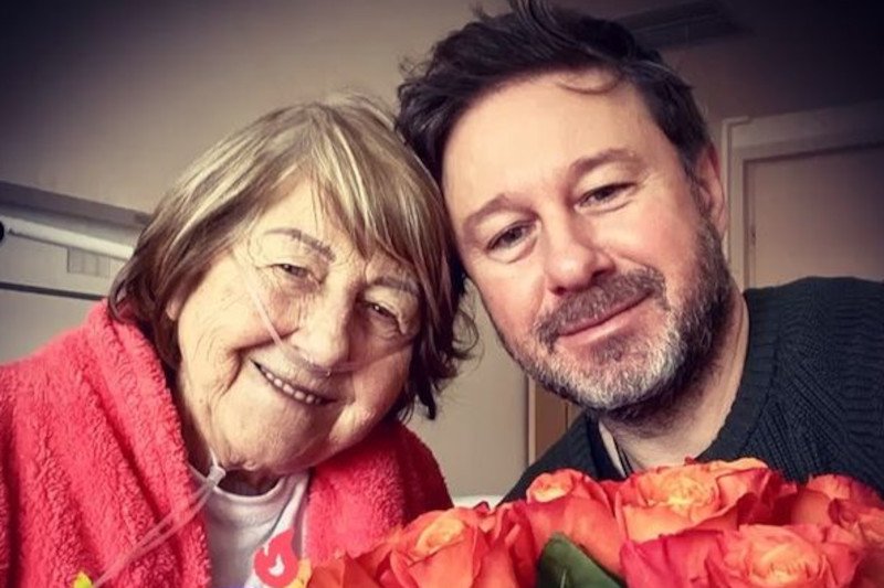 Andrzej Piaseczny z mamą Alicją świętowali 133 urodziny.