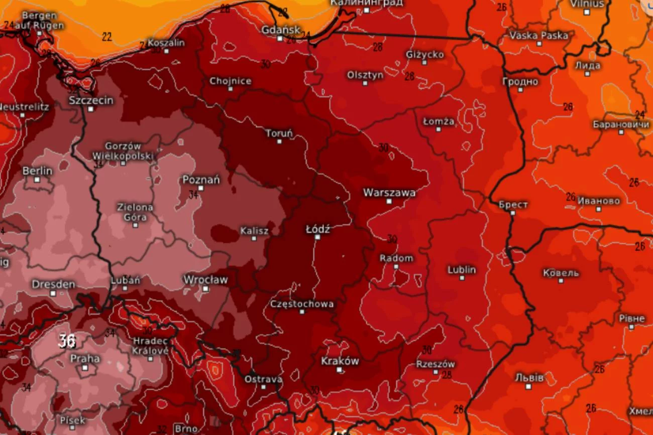 Pogoda – afrykańskie upały w Polsce. Pomarańczowe alerty w całym kraju