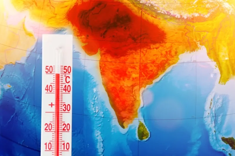 Rekordy temperatur w Azji