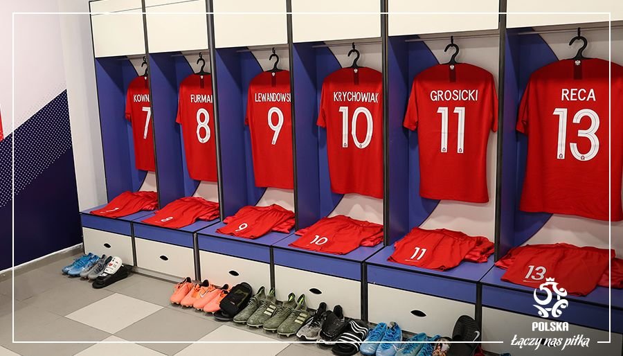 Ostatnie minuty przed meczem z Izraelem.