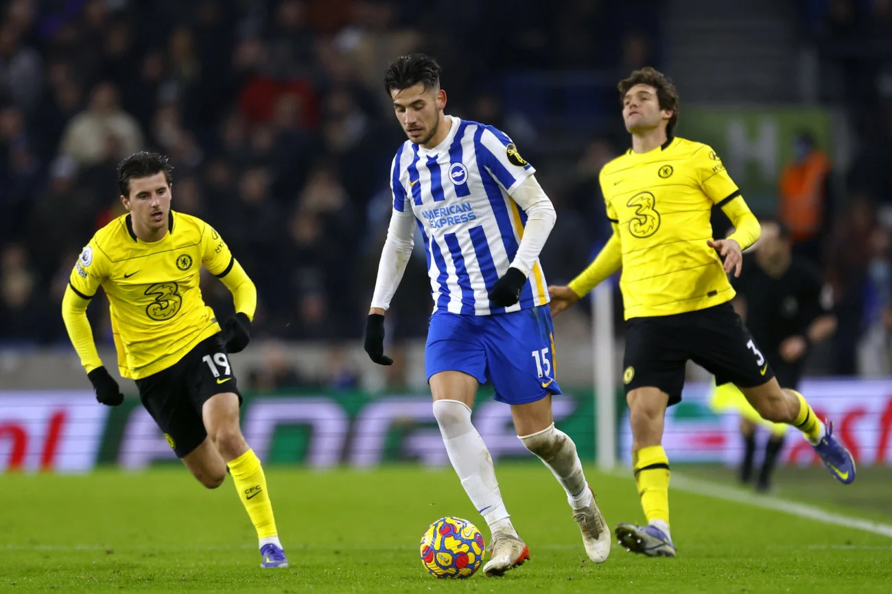 Jakub Moder zagrał przeciwko Chelsea Londyn bardzo dobry mecz. Brighton zremisował z londyńczykami 1:1 (0:1).