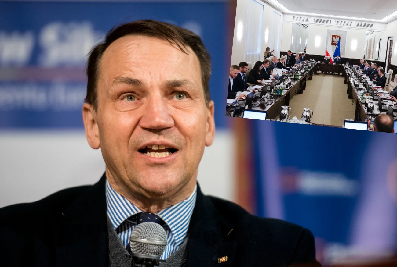 Sikorski ostro o zdjęciu Kaczyńskiego. "Nie jest z nim tak dobrze".