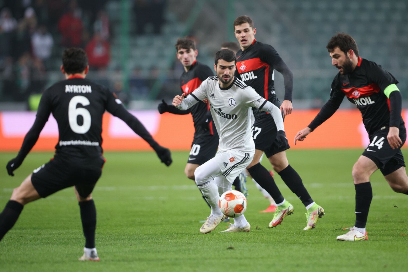 Legia Warszawa nie zdołała wywalczyć pozytywnego rezultatu w czwartkowym meczu ze Spartakiem Moskwa.