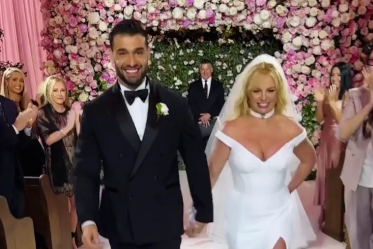 Britney Spears i Sam Asghari pobrali się.