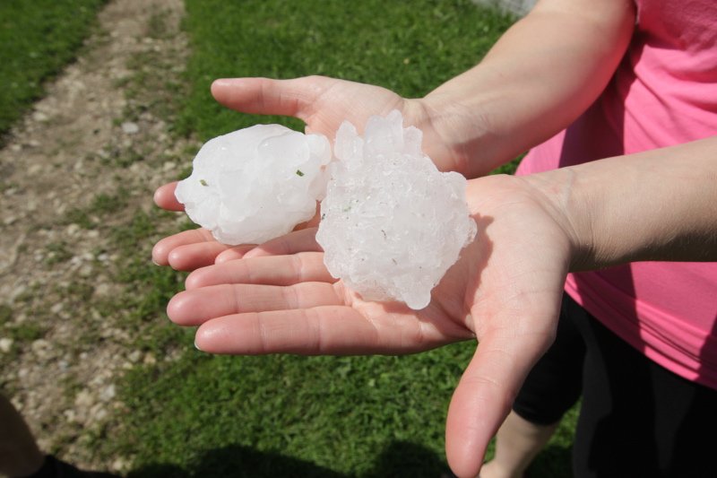 Niemieccy naukowcy opracowali mapę gradobicia w Europie.