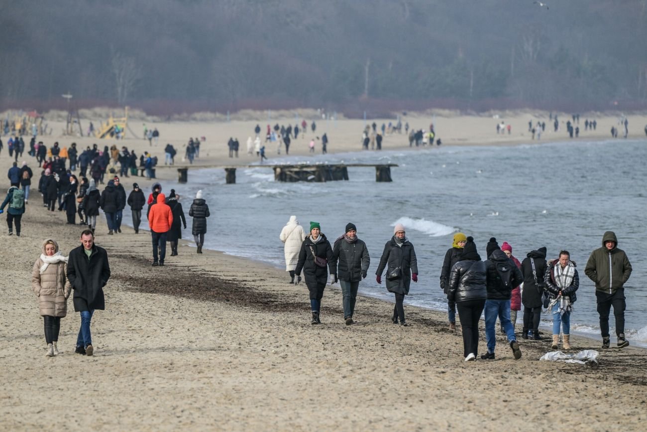 Plaża nad Bałtykiem