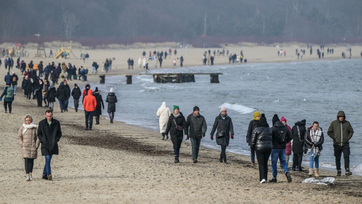 Plaża nad Bałtykiem