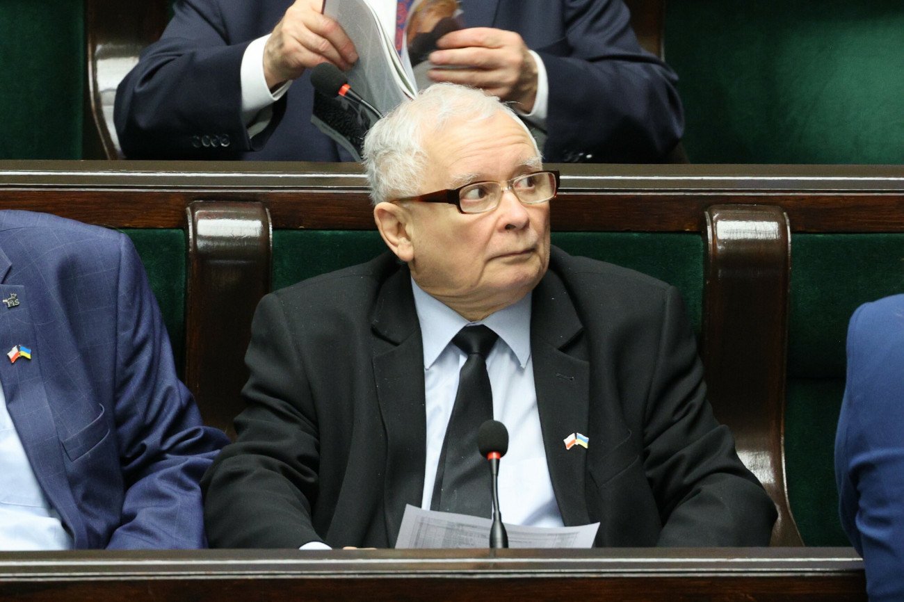 Prezes PiS Jarosław Kaczyński