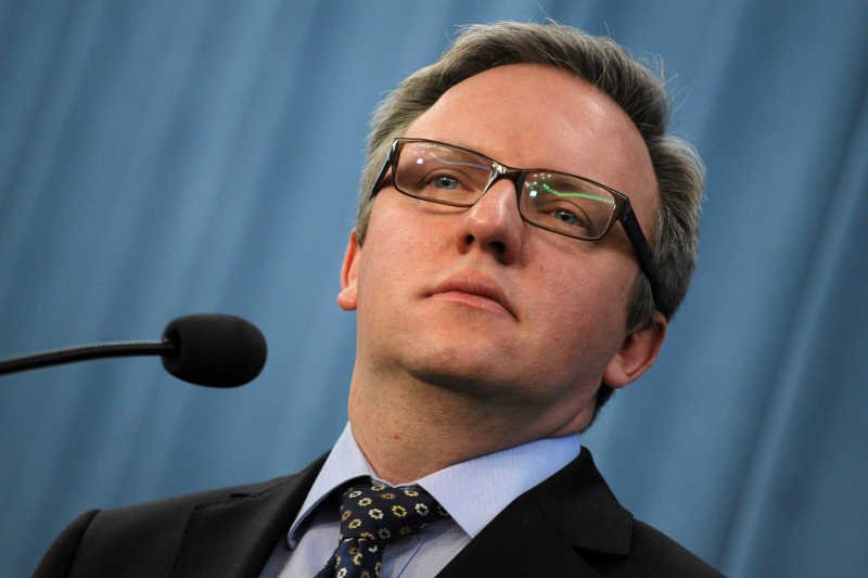 Krzysztof Szczerski obraził się na pytanie o aktywność Jarosława Kaczyńskiego w sprawie Ukrainy i rzucił słuchawką.