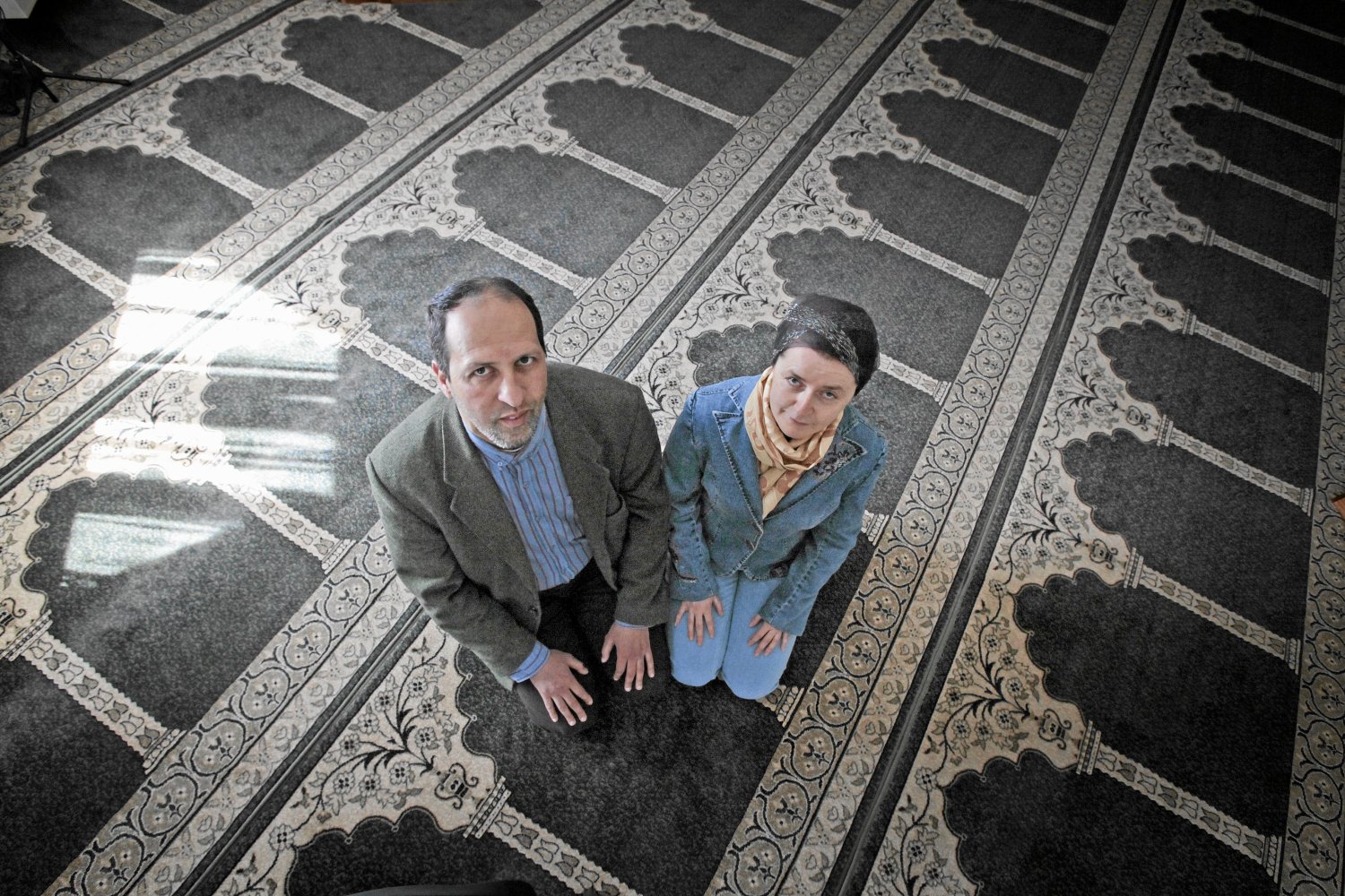 Zdjęcia i adresy muzułmanów w sieci? Tego chce Polska Liga Obrony (na zdjęciu imam z Poznania i jego żona)