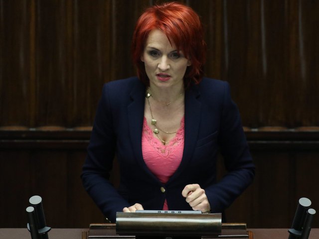 Bernadeta Krynicka chce wieszać oponentów politycznych